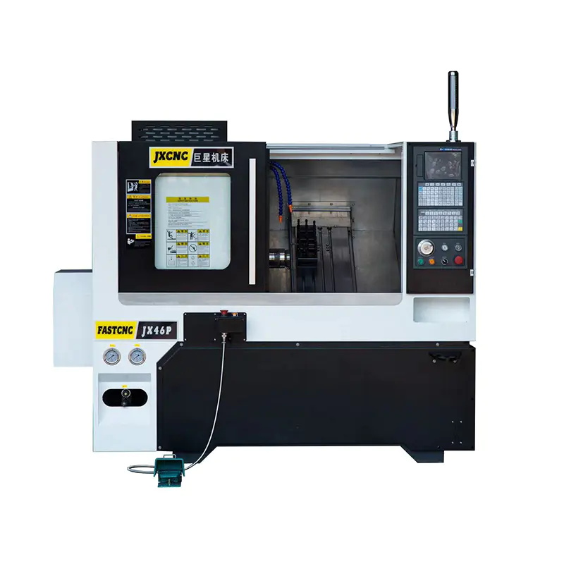 JX46P Slant Bed CNC Lathe Machine of Cast Iron Machine Base